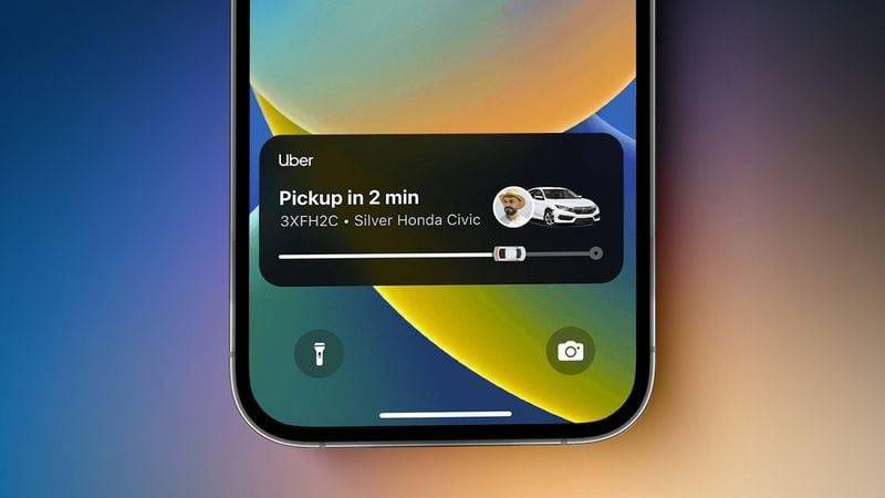 百度地图苹果专用版:Uber新增适配苹果iPhone 14 Pro锁屏/灵动岛等