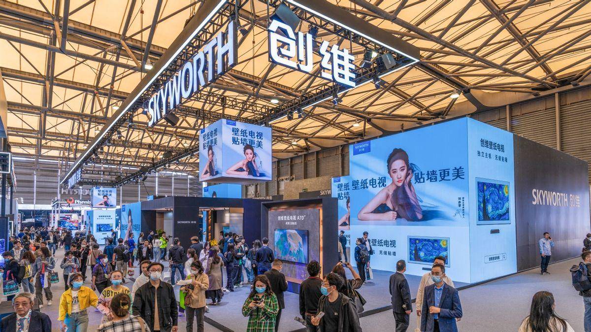 高端壁纸动态苹果版:AWE 2023观察：场景化创新成焦点 壁纸电视引领场景融合新风潮