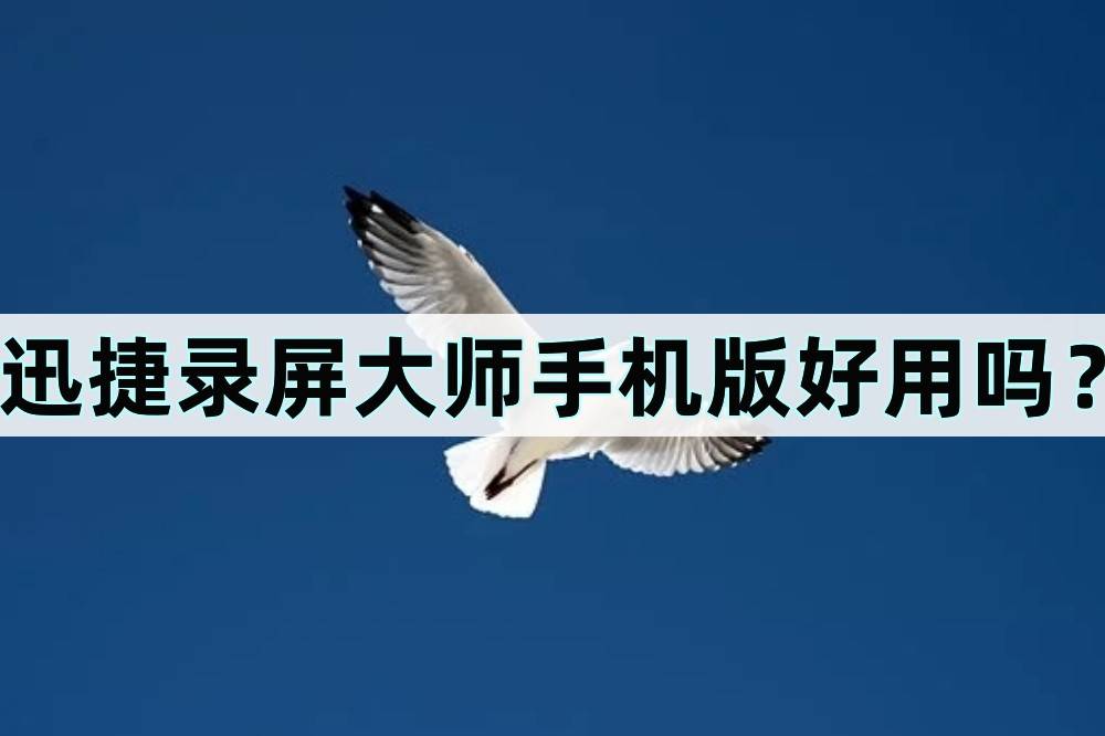 手机定位软件破解版:迅捷录屏大师手机版好用吗？介绍这款软件的利弊